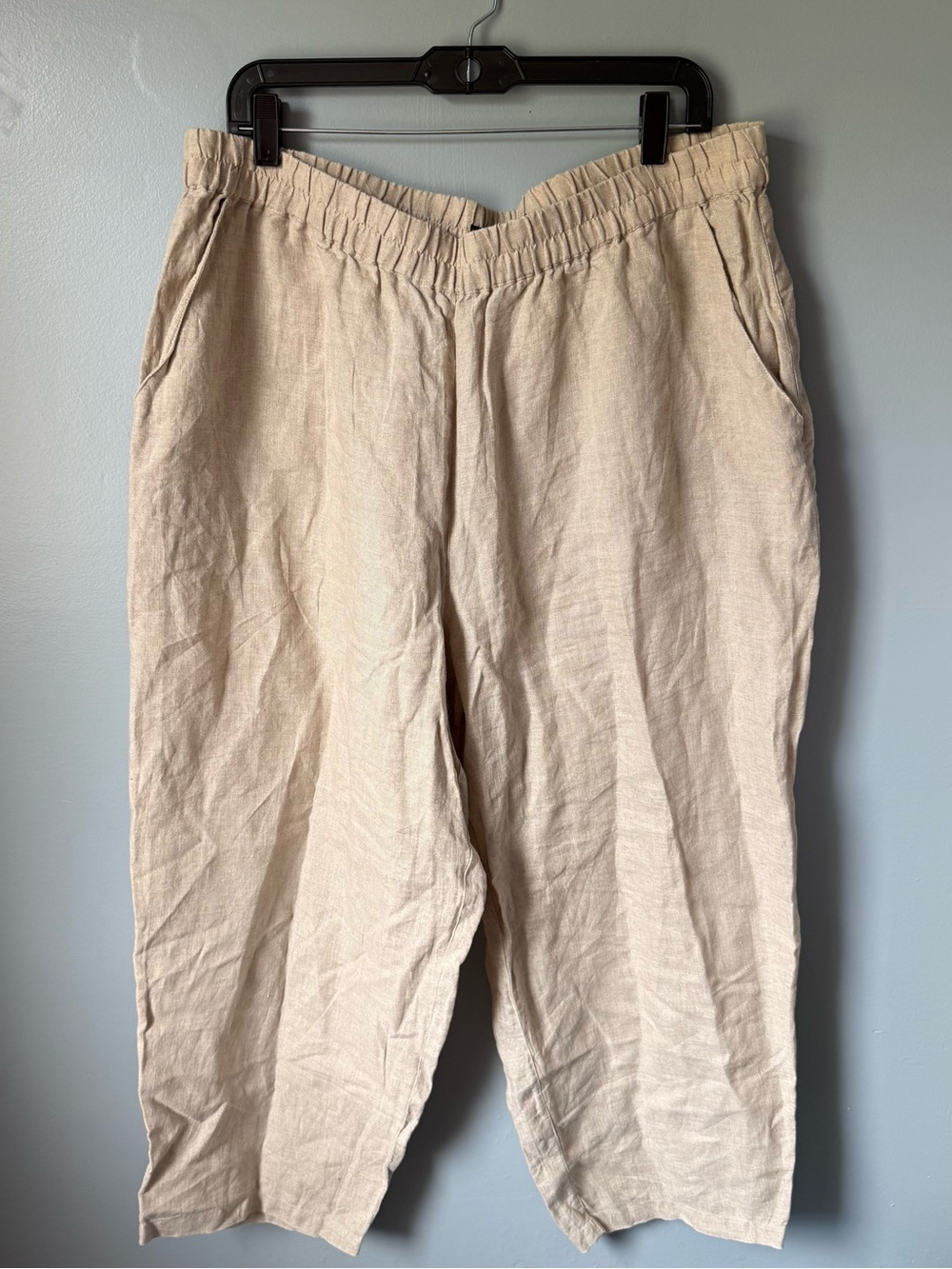 Gudrun Sjoden Linen Pants Size XL